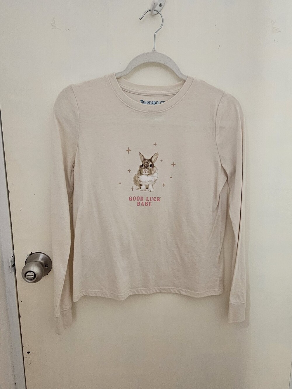 Thereabouts bunny good luck babe long sleeve